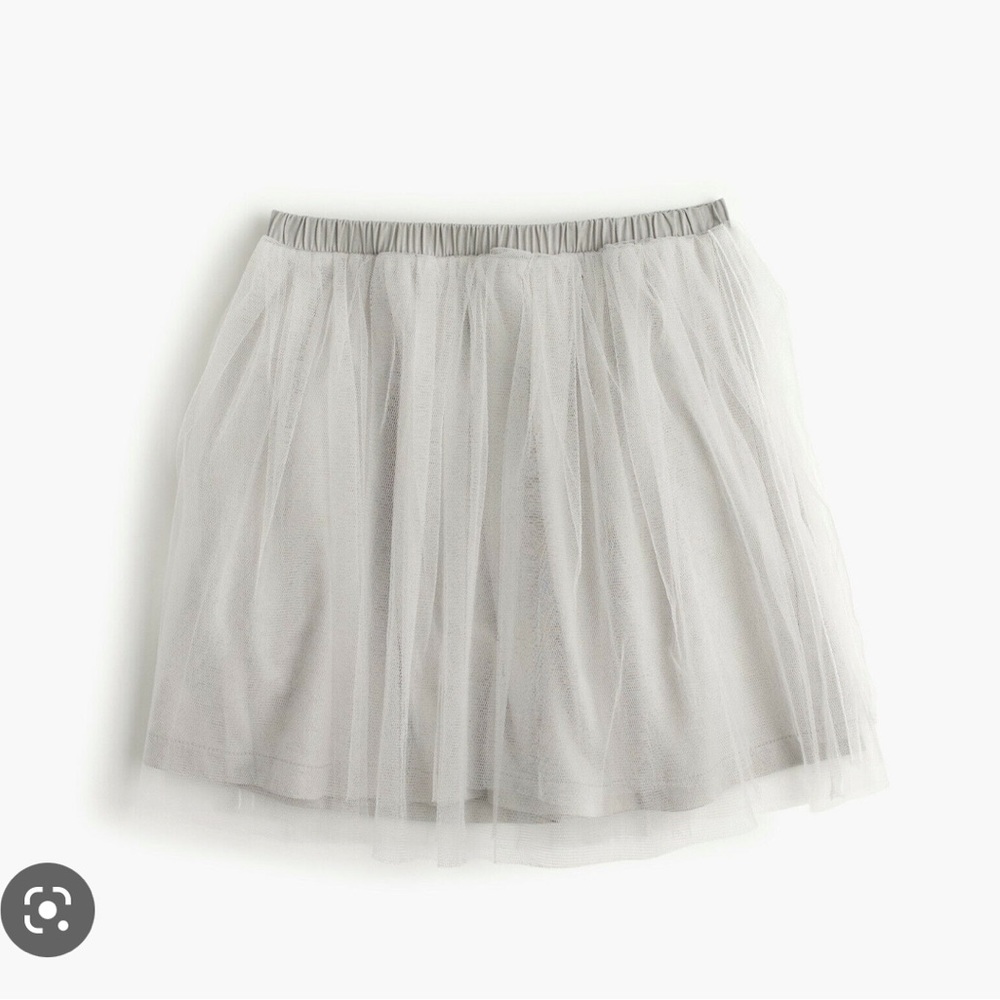 Crewcuts tippy toe skirt in grey